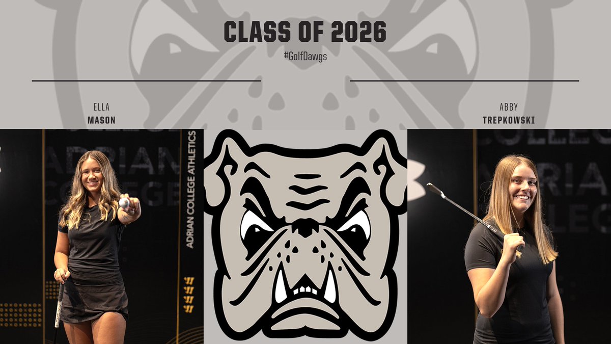 ACBulldogGolf's tweet photo. Congratulations to our two graduates!
#GolfDawgs https://t.co/xJmDNzeLw2