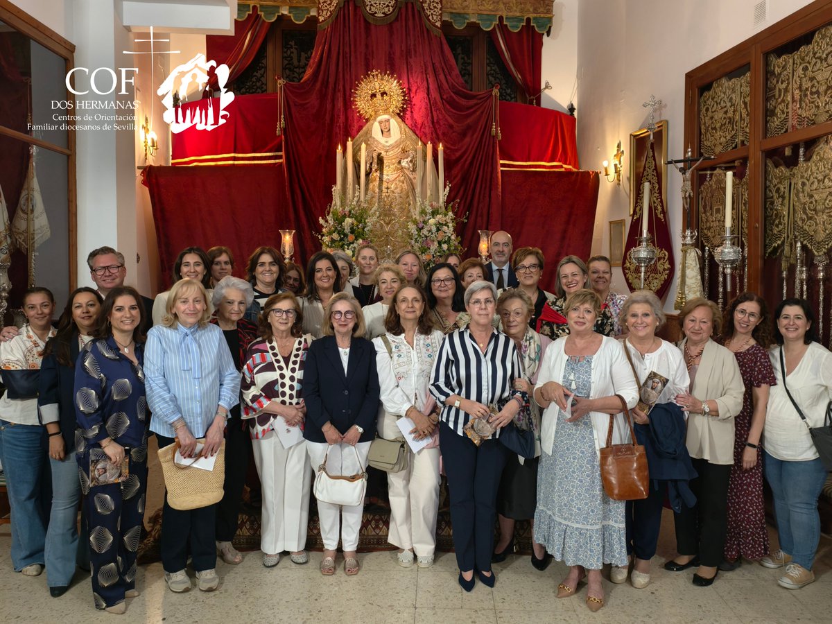 COF2H's tweet photo. 🙌 Ayer nuestros grupos de Oración de Madres vivieron un encuentro especial ante la Virgen de la Estrella, invitados por @borriquitadh. Más de 30 mujeres rezaron y dieron gracias por sus hijos, esposos, nietos, familiares y sacerdotes.
🔴 ¡Gracias por la invitación! https://t.co/E1FS32uNXq