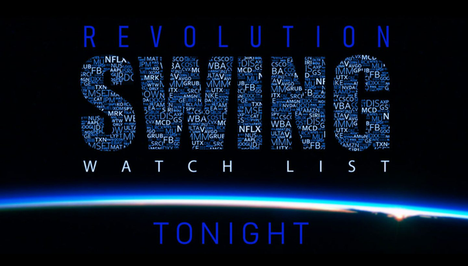 TT_RevolutionS's tweet image. NEW Revolution Swing Watch List for May 4th is LIVE revolutionswing.com 
Use Coupon code DISCOUNT20 at checkout for 20% off your first month. Follow @TT_RevolutionS
#optionstrading #freedom #daytrading #investing #trading #stockmarket #pennystocks
$QQQ $IWM $SPY $AAPL $AMD