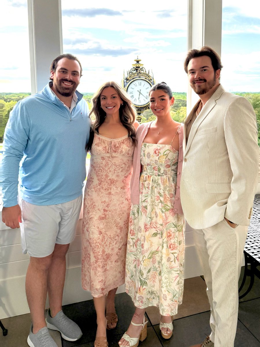 TrumpGolfPhilly's tweet photo. Off to the races! 🐎✨🌹

Last night’s Kentucky Derby watch party—definitely a race to remember!
🥂🏇
#KentuckyDerby #OffToTheRaces #derbyday #mintjulep https://t.co/y7aBUrWXLc