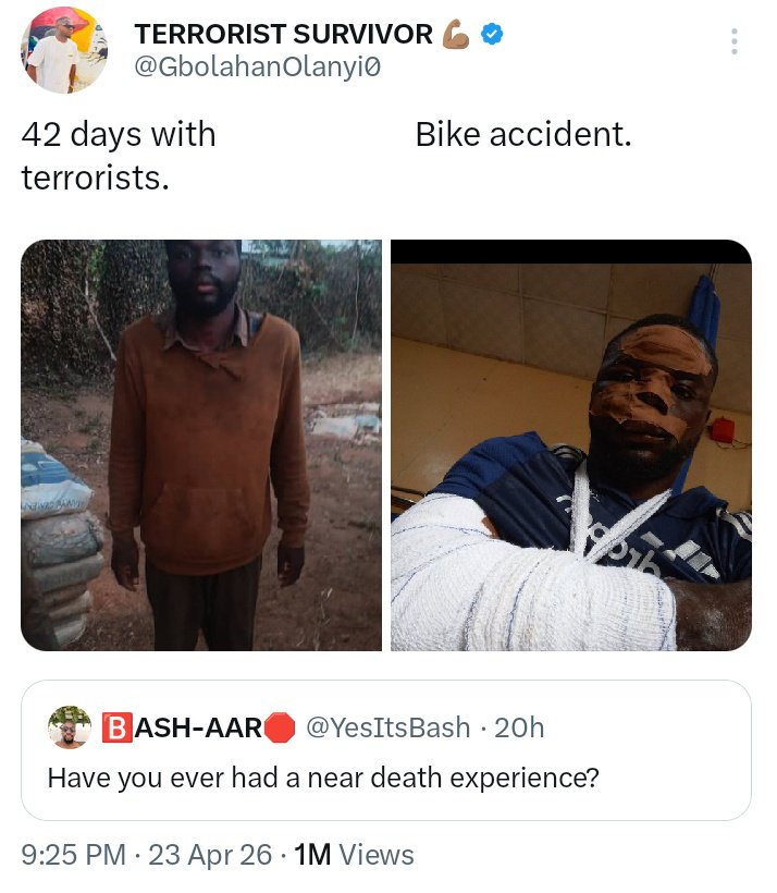 TERRORIST SURVIVOR 💪🏽 tweet media