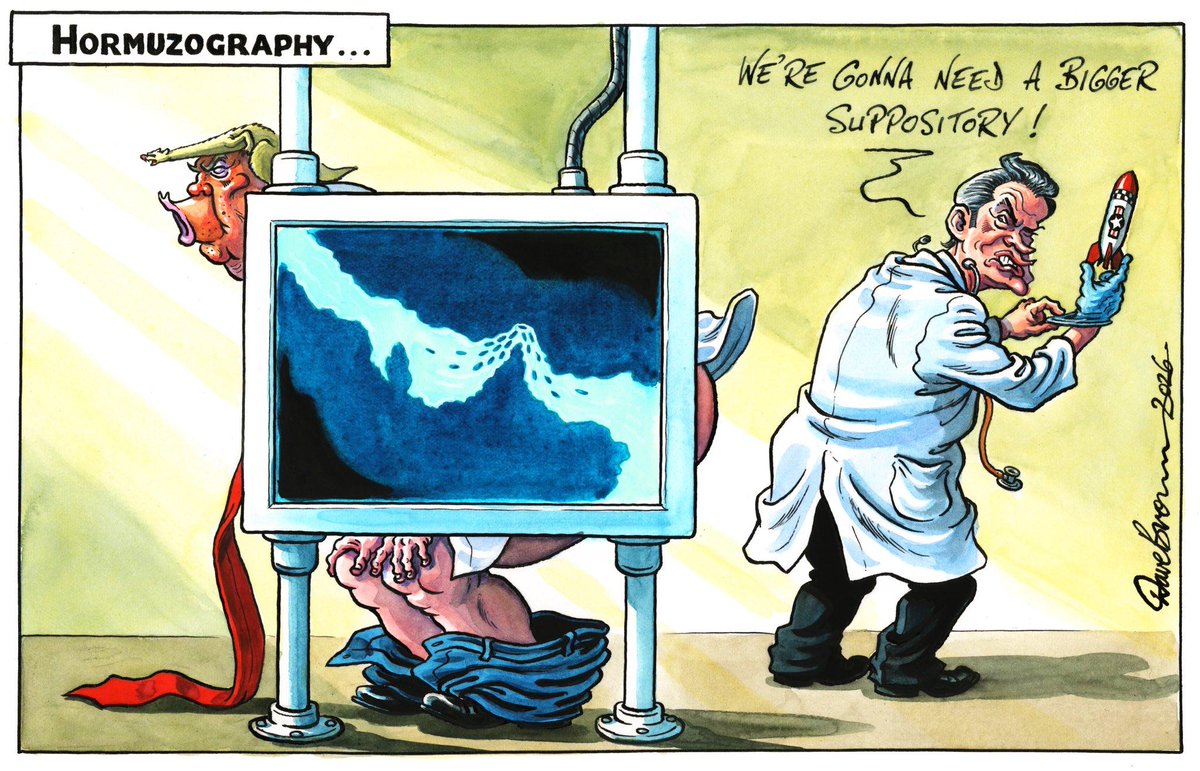 SieteSofi's tweet image. 'Ormuzografía' por @DaveBrownToons 

➕La semana en el #humor de #prensa #cartoon 
1⃣👉vetustideces.blogspot.com/2026/04/la-sem…
2⃣👉vetustideces.blogspot.com/2026/05/la-sem…