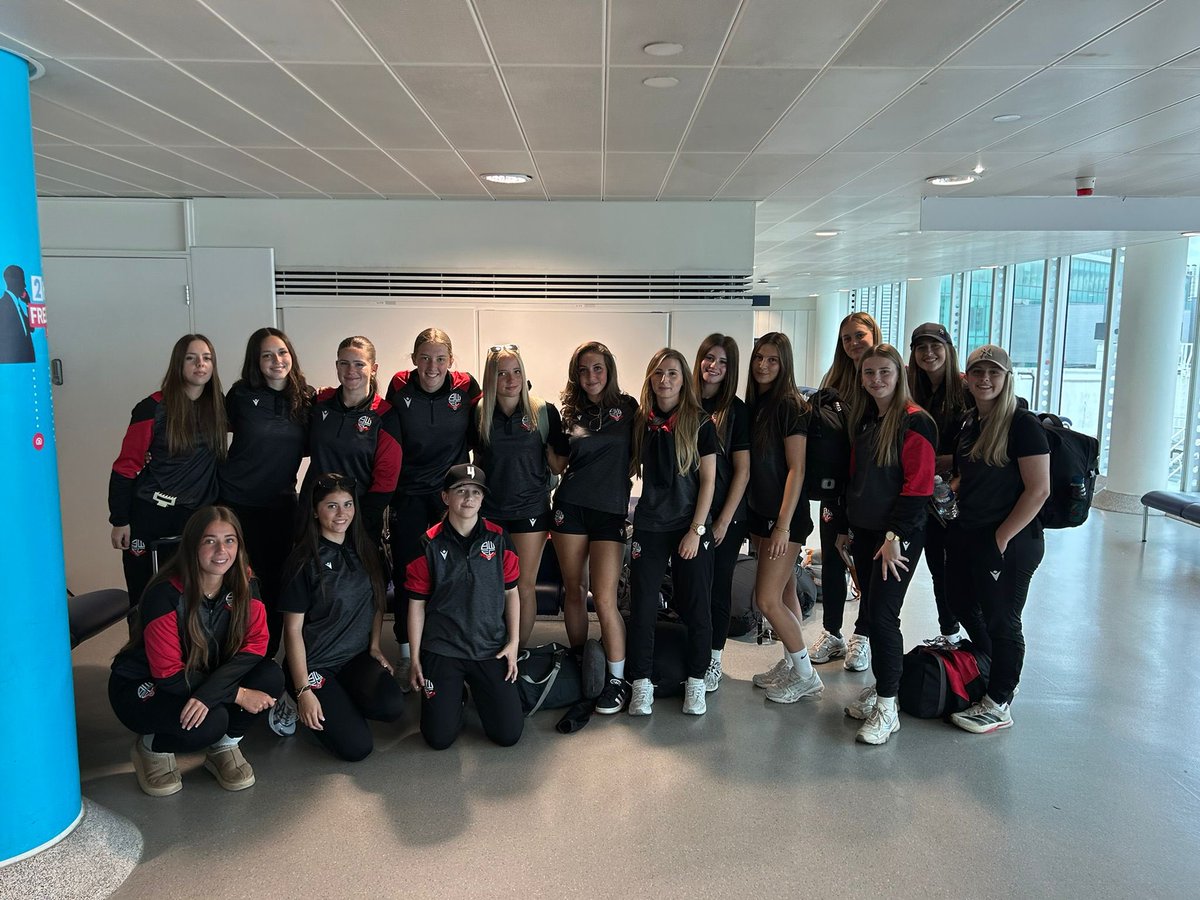 OfficialWSITC's tweet photo. The Women's EDS squad is all set for an intensive training camp in the Mediterranean. Looking forward to the work ahead and embracing the opportunity.

#BWFC #EDS https://t.co/kr8CmyJG0W