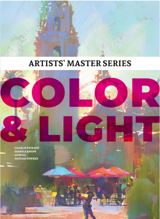 dan88616's tweet photo. @MadeInZaso Yo recomendaría también buscar libros, vídeos o incluso entrevistas de gente experta en el color como los de James Gurney o este de Artists master series  que salió en el 2022. https://t.co/NNzttovR1i