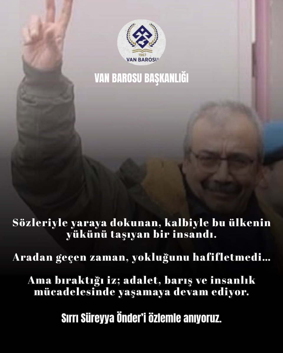 Van Barosu - Baroya Wanê - Van Bar Association tweet media