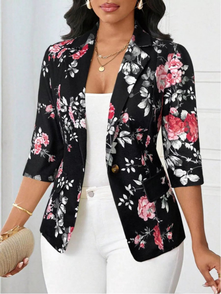 LadyRosOfficial's tweet image. Floral Print One Button Casual Blazer ✨💕💋

This is your sign to treat yourself. Add to cart. 😍💕 #ShopNow

#Oléna #Outerwear #ShipFromOverseas