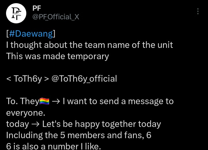 orenjigeol's tweet image. to they #nonbinary