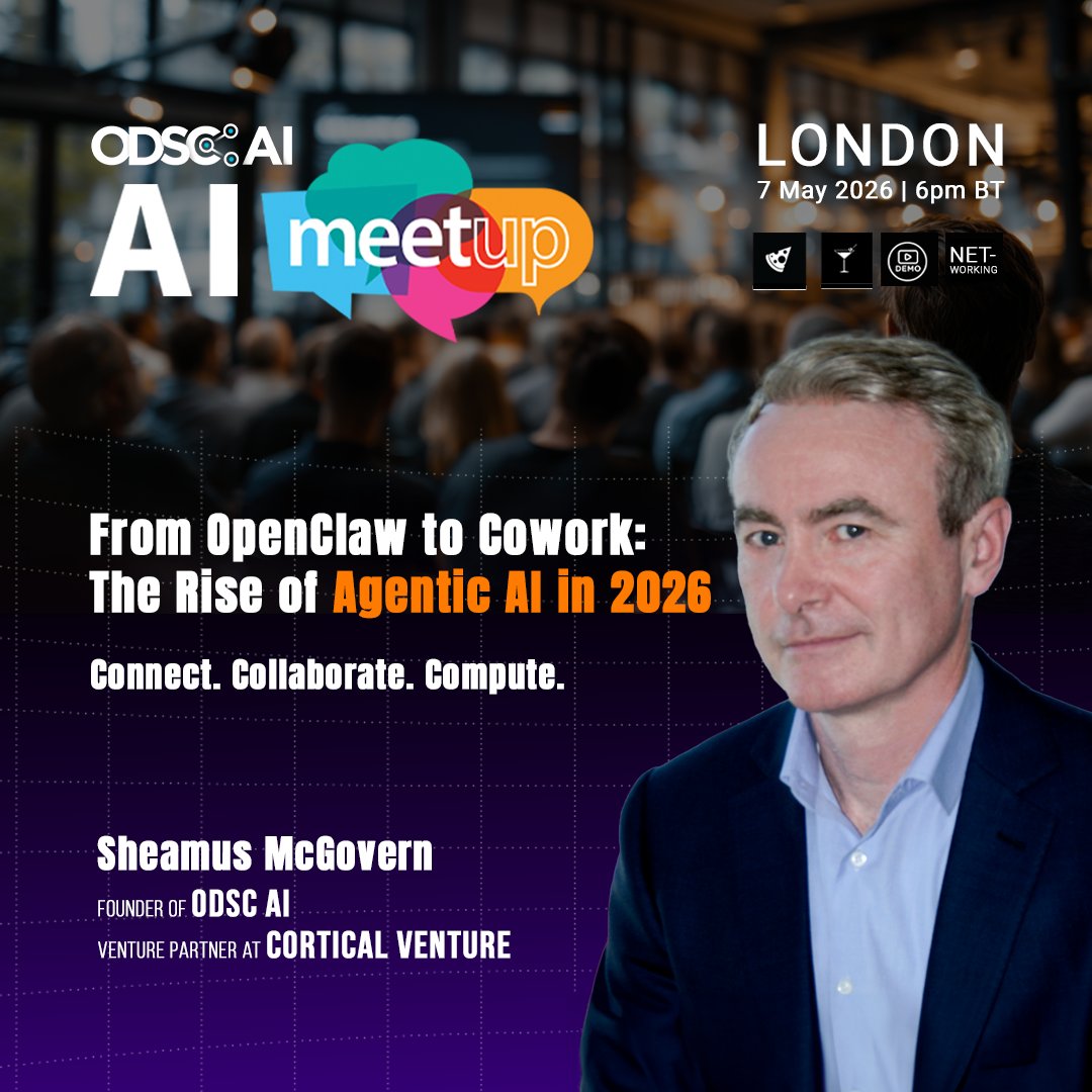 ODSC (Open Data Science Conference) AI tweet media