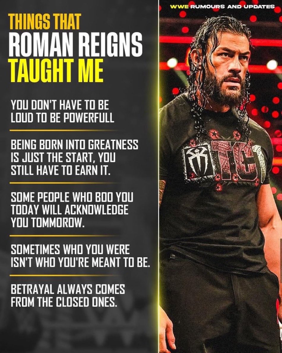 NYKerri_'s tweet photo. ANYWAYS.. DAY 3. Roman is an inspiration to many of us. #25DaysOfRomanReigns ACKNOWLEDGE HIM ☝🏼 https://t.co/duv3Hviv2K