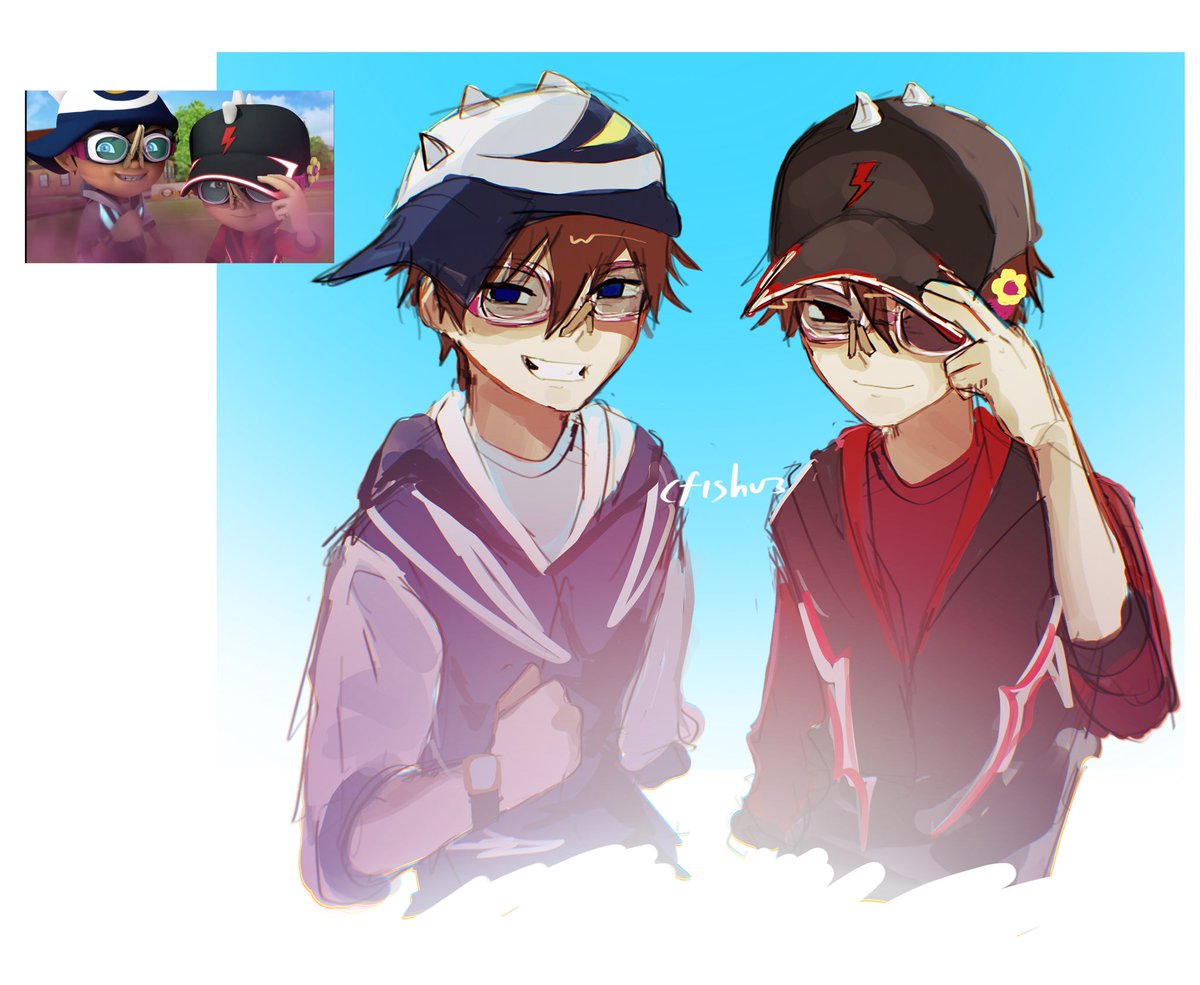fish__ual's tweet photo. stormduo quick art https://t.co/W6l692m3YM