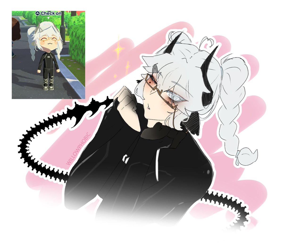 Willow | 🐮👹 VTuber 🍷🤍 tweet media