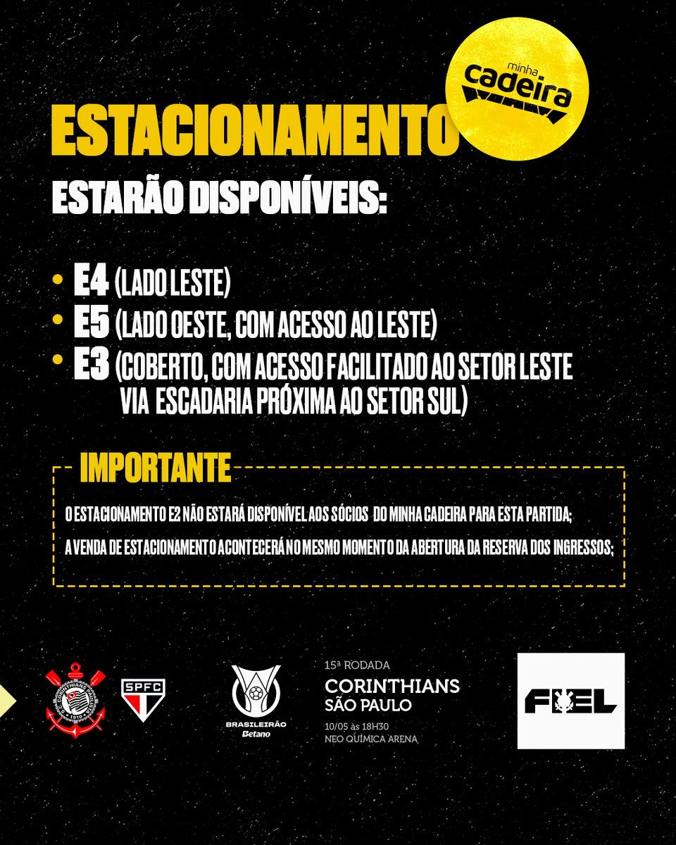 fieltorcedor's tweet photo. Membros do Plano Minha Cadeira possuem acesso ao Majestoso garantido!

Confira as informações sobre as alterações para membros do plano, excepcionalmente, no jogo diante do São Paulo, no dia 10/05.

Mais informações - https://t.co/pK1oFiPywp

#FielTorcedor
#VaiCorinthians https://t.co/6QaU4WSNHO
