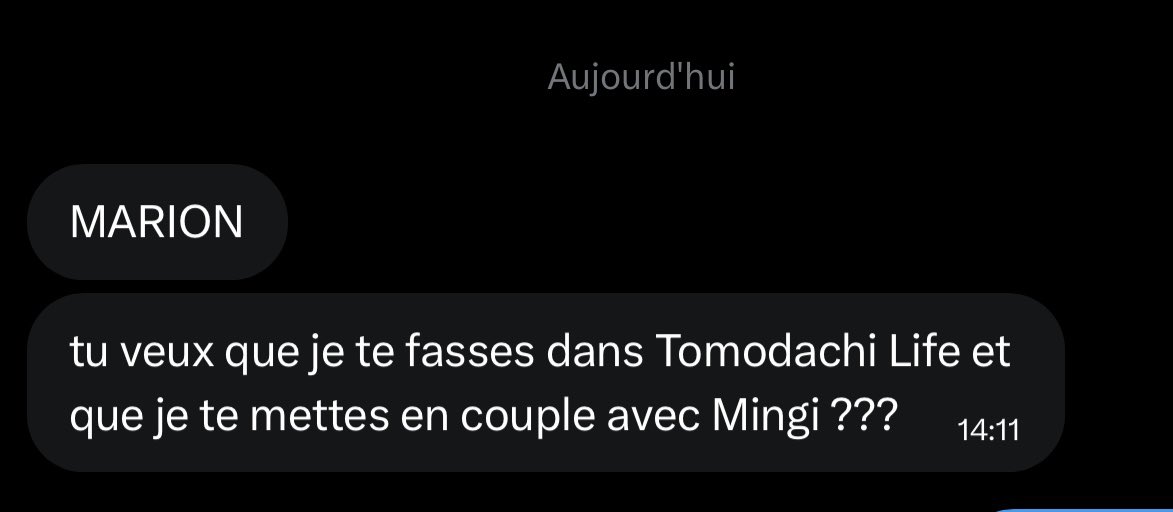 mvrionmds's tweet image. jsuis en fou rire j’ai reçu la même demande le mm jour par deux personnes différentes #wow marion mingi impact tsais la meuf
