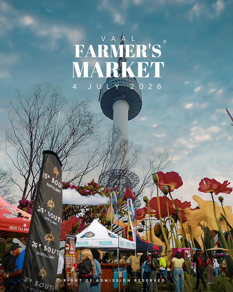 VaalFarmersMark's tweet photo. New date. Same energy! 💚

Vaal Farmer’s Market July Edition is locked in— pull through and come have a seasonal experience!🧡

Tickets are now available at https://t.co/2lMyQeAcEw https://t.co/wp70z44652