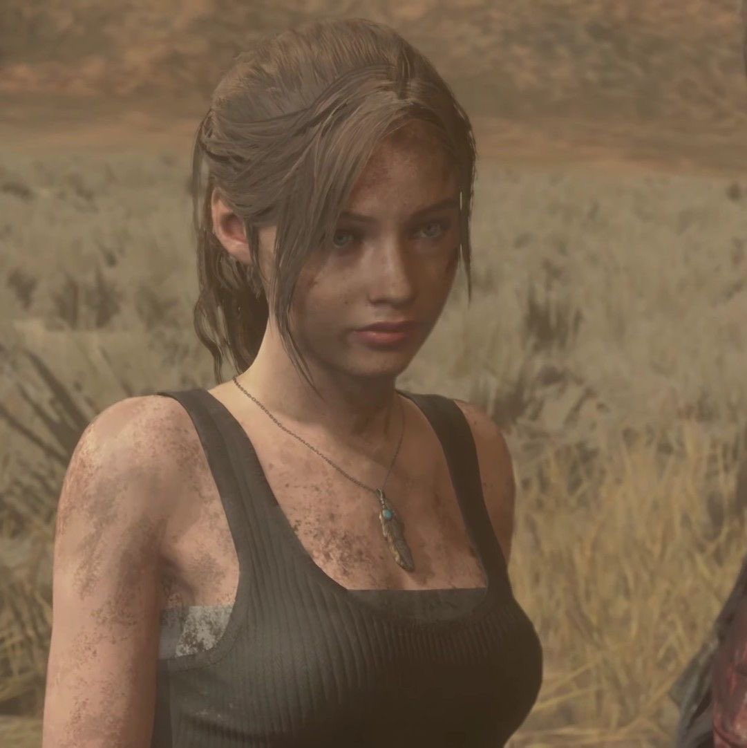 Lesbian Claire Redfield tweet media