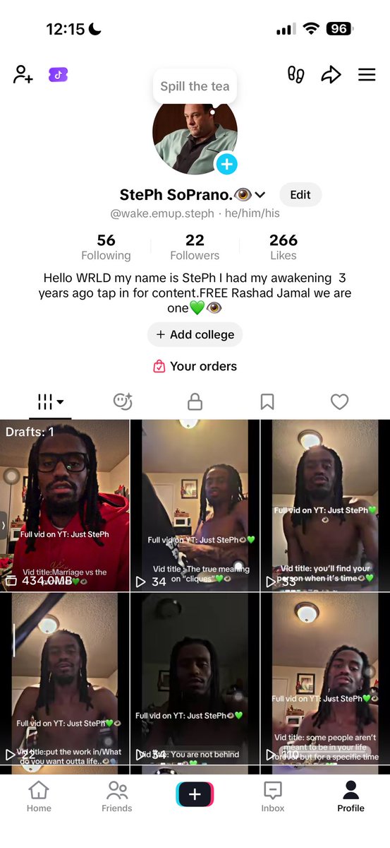 Stunna_StephX11's tweet image. If y’all can take some time out your day can yall tap in with my tiktok and YT it’s greatly appreciated.🫶🏾
#SG🫡🗣️👁️