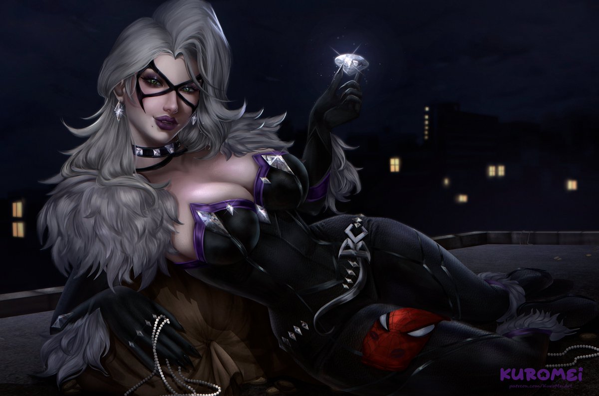 KuroMei_Art's tweet image. Looking for something, Spider? 💎🐈‍⬛
#BlackCat #SpiderMan #MarvelArt #FeliciaHardy  #MarvelRivals #marvelrivalsfanart