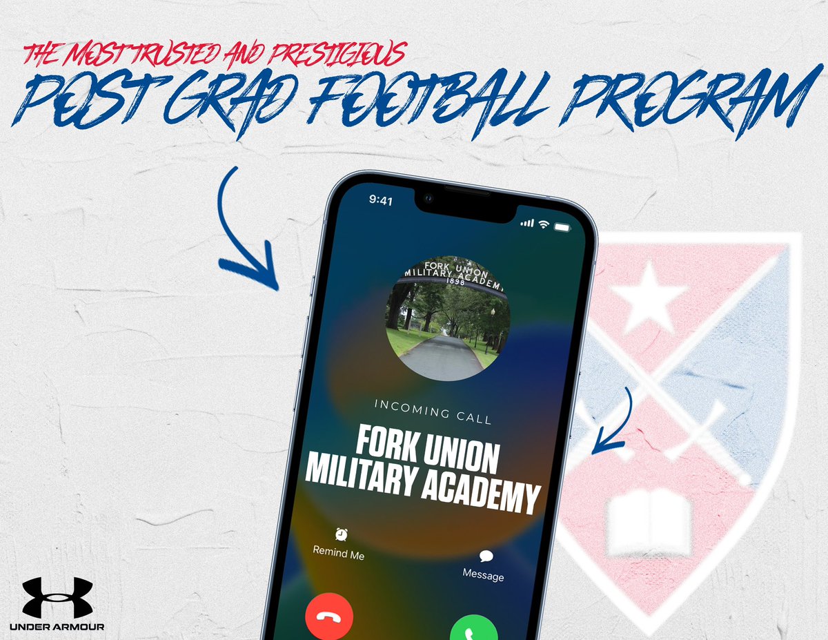 FUMAPGFootball's tweet image. Early mornings 🌅. Structured days 📅. No shortcuts 🚫.

Post Grad life at Fork Union builds habits that WIN 🏆 in college and beyond.

#BuiltDifferent #BodyMindSpirit