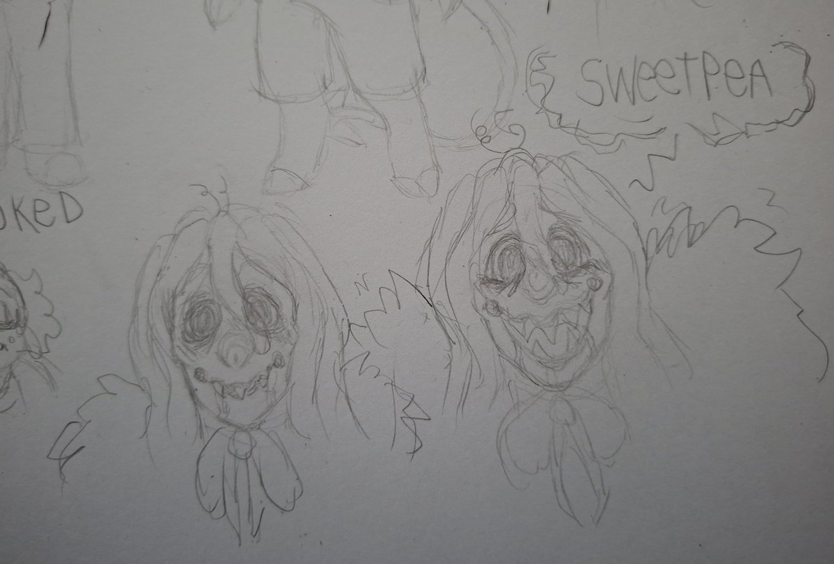 KyuCipher's tweet photo. Been a lil busy lately so no new art, but you guys can have these doodles I made during class
I decided to give Laughing Jack shark eyes whenever his eyes dilate from excitement... it adds to the lovestruck freak vibe 🔥
(Plus live Percy reaction) https://t.co/LBrqT7F2uN