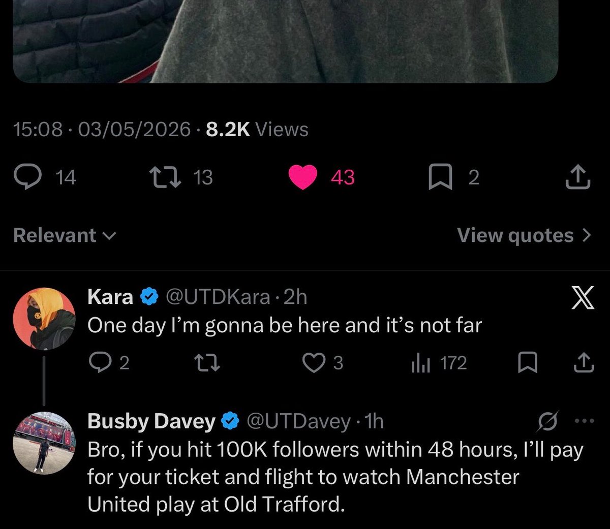 Kara tweet media