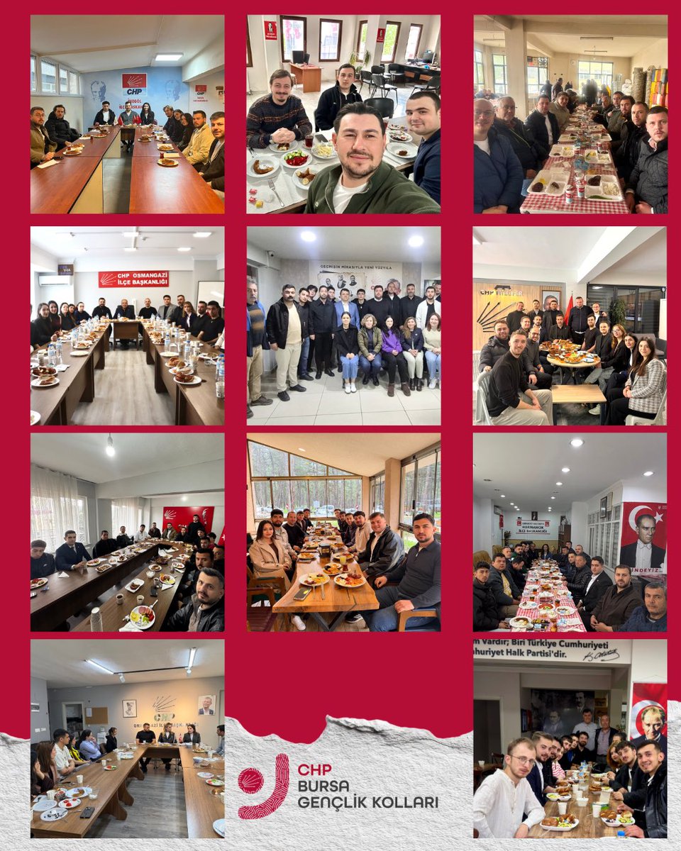 ozgurGNCBursa's tweet photo. Bursa Gençliği Kahvaltıda Buluştu.

Bugün örgütün özgücü, kahvaltıda sıcak sohbetle güne başlayıp gençlerin gelecek kaygılarını, yaşanılan tüm baskılara göğüs geren, boyun eğmeyen ve inancı büyüten kararlılığını konuştuk, tartıştık.

İktidarı CHP Gençliği getirecek! https://t.co/4MHyIsD56F