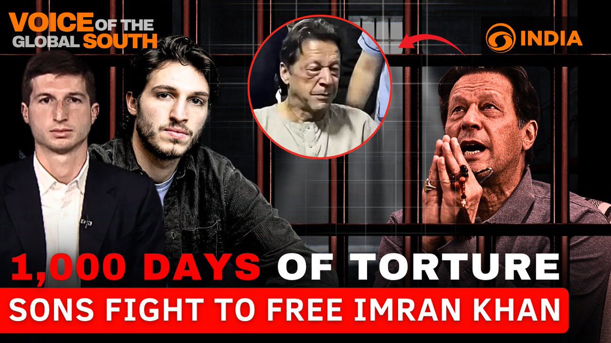 RRRameshRRR's tweet image. #Pakistan masks #ImranKhan’s #jail crisis with #US-#Iran talks? 

The former prime minister’s sons launch global campaign to free him

WATCH: youtu.be/Qkjy97G_t6U