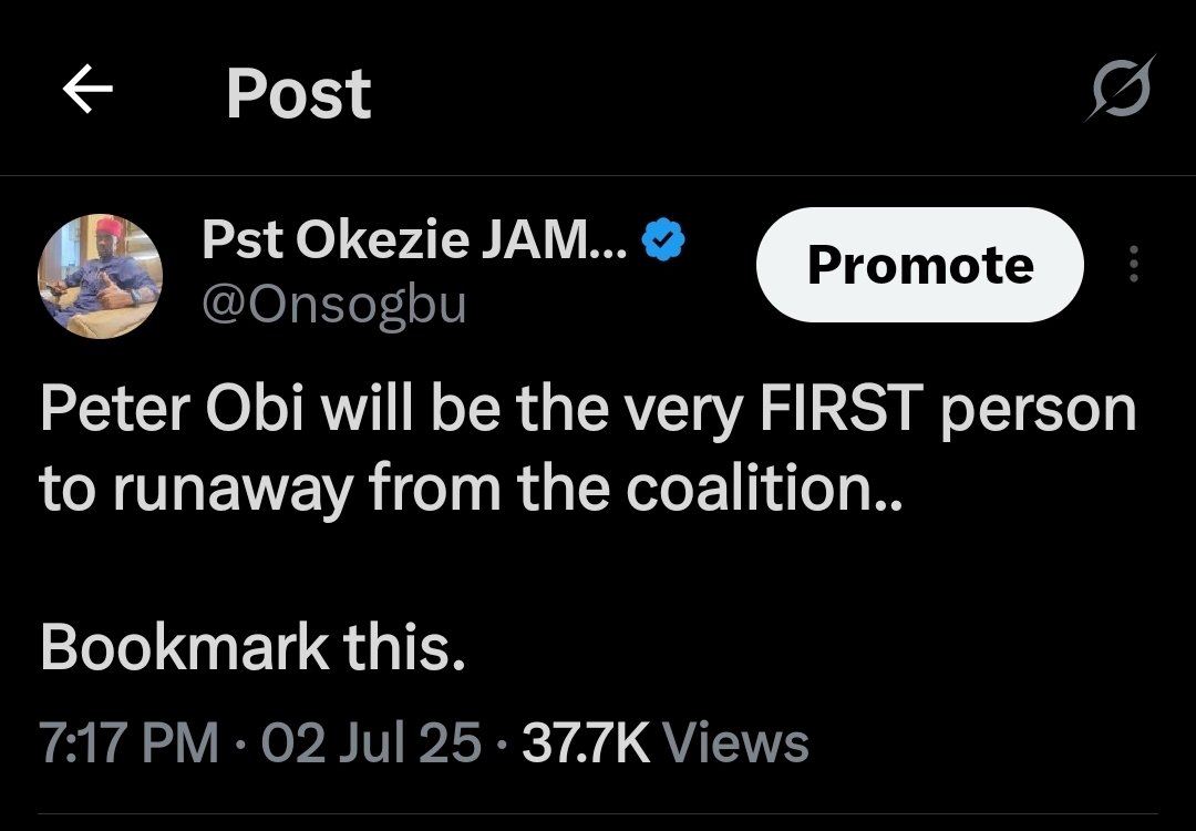 Pst Okezie JAMES Atañi 🦨 tweet media