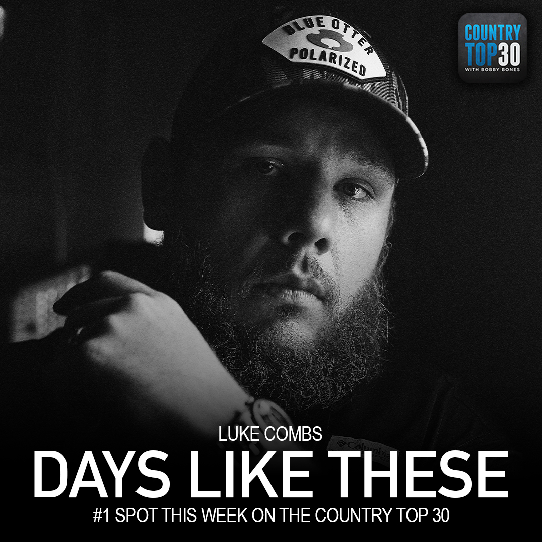 CISNCountry's tweet photo. #1 on #CountryTop30 with @mrBobbyBones and @RadioAmy. 

@lukecombs Days Like These is #1 on the US Country Radio @MediabaseCharts.  

@bobbybonesshow on @CISNCountry💋  
#YEG #BBOnCISN 

#CT30 Sunday 8 AM-Noon
#BobbyBonesShow Mon-Fri 6 PM-10 PM https://t.co/DJKi7O4kIv