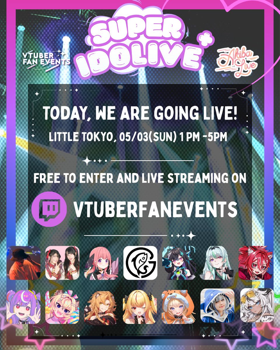 Vtuber Fan Events tweet media