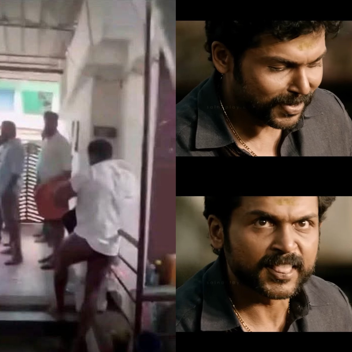 powerhouse_11's tweet image. சண்டைக்கு சாமான் எடுத்து போனது தப்பு இல்ல!!

அதுக்கு முன்னாடி நம்ம சாமான கவர் பண்ணாம  போனது தப்பு இல்ல??? 
🤣🤣🤣🤣🤣🤣 

#RajaBoran #Nelson #NTK #Seeman
#CountingDay #dmk #tvk #admk
