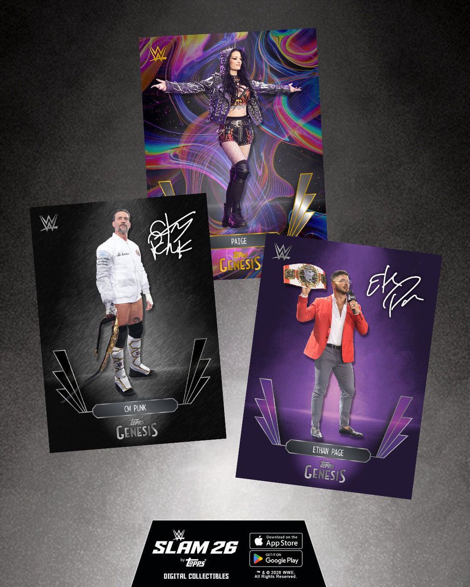 WWE SLAM by Topps® tweet media