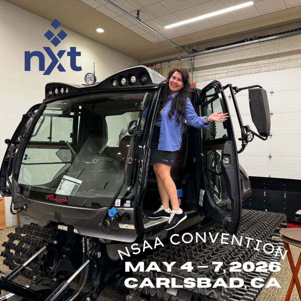 nxtConcepts's tweet photo. Heading to NSAA National in Carlsbad, CA. The question we keep hearing: what's working with AI right now, and what's just hype? Trade notes with us May 4-7 at La Costa. #NSAA2026 #SkiIndustry #ResortMarketing #AIInTourism https://t.co/9wmveDlOSC