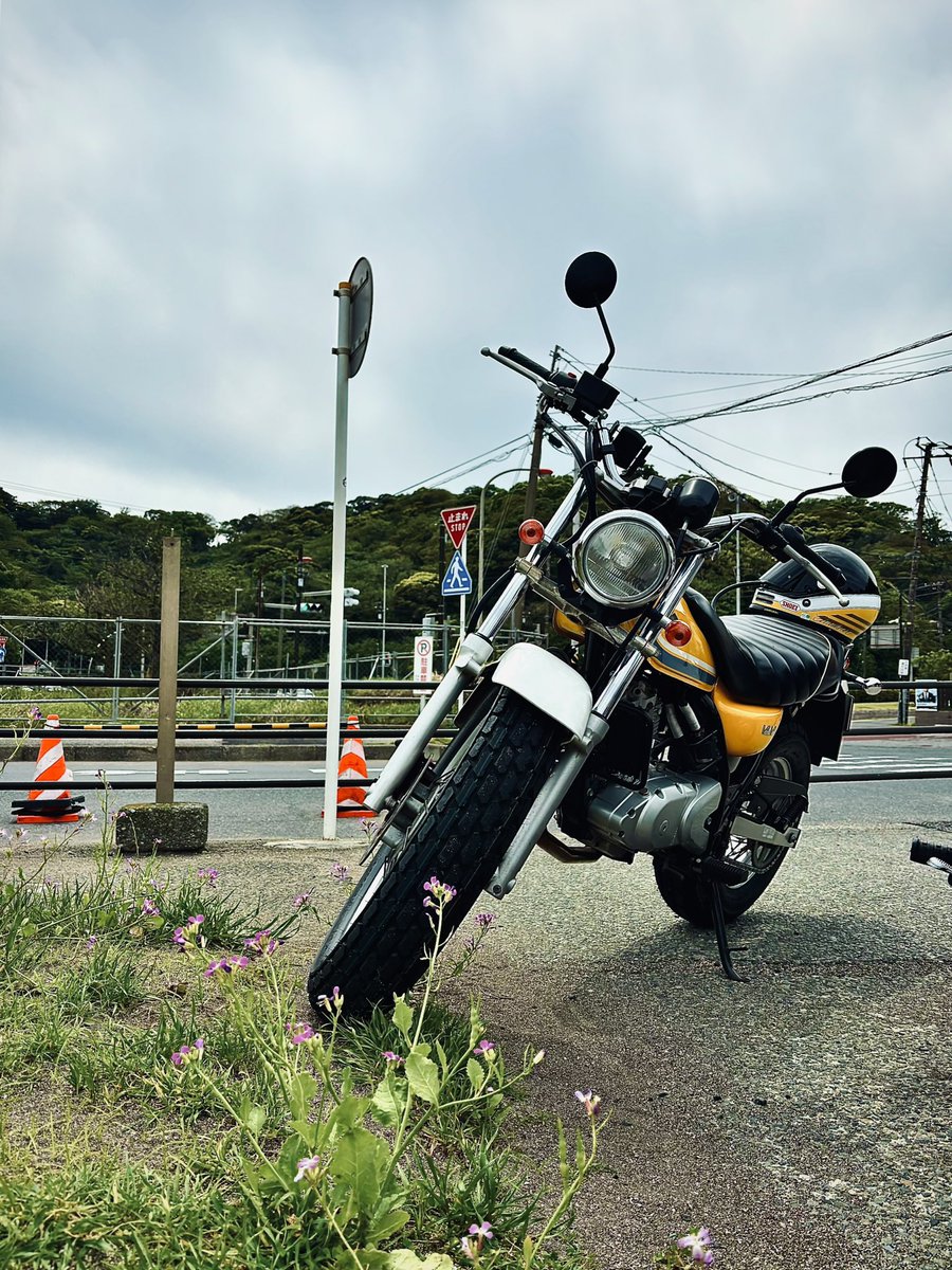 Horoyoi_camper's tweet photo. これは三浦半島ツーリング。
納車してすぐだったから、坂道でエンストしてドカ焦りしてました
(周りの方々、迷惑かけちゃってすみません...)
#VanVan200
#ツーリング
#日帰りツーリング https://t.co/4JMgywpsRW