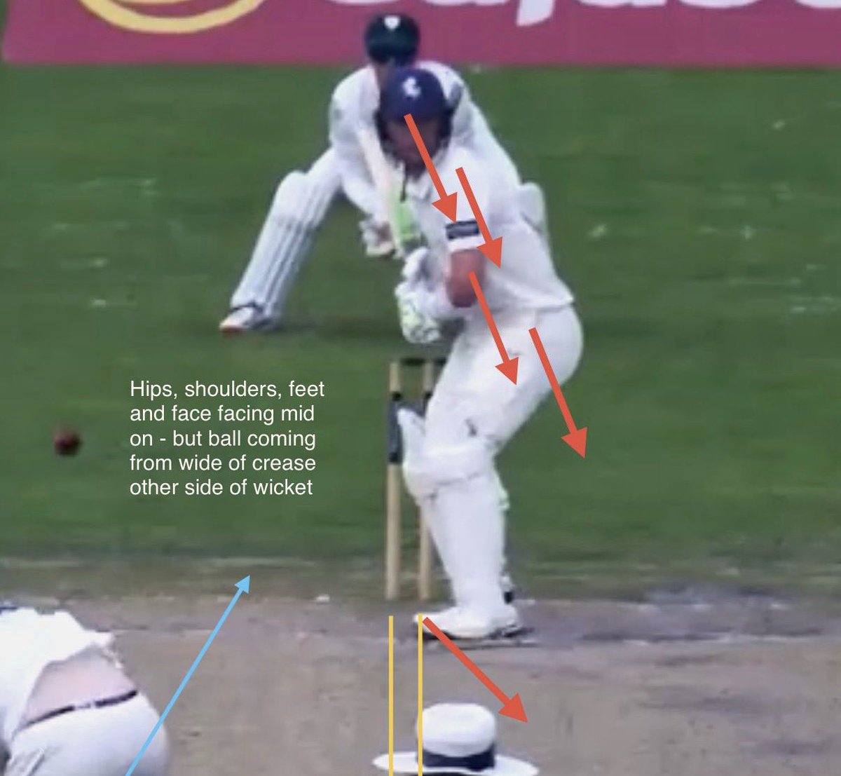 TobyRadford1's tweet image. Great to see Joey Evison back in the runs today for @kentcricket (88) against @cricketderbyshire in the @countychampionship.

We brought him slightly more side on to engage his front shoulder and bring his weight more down rather than across the wicket. 

#keepitsimple #alignment