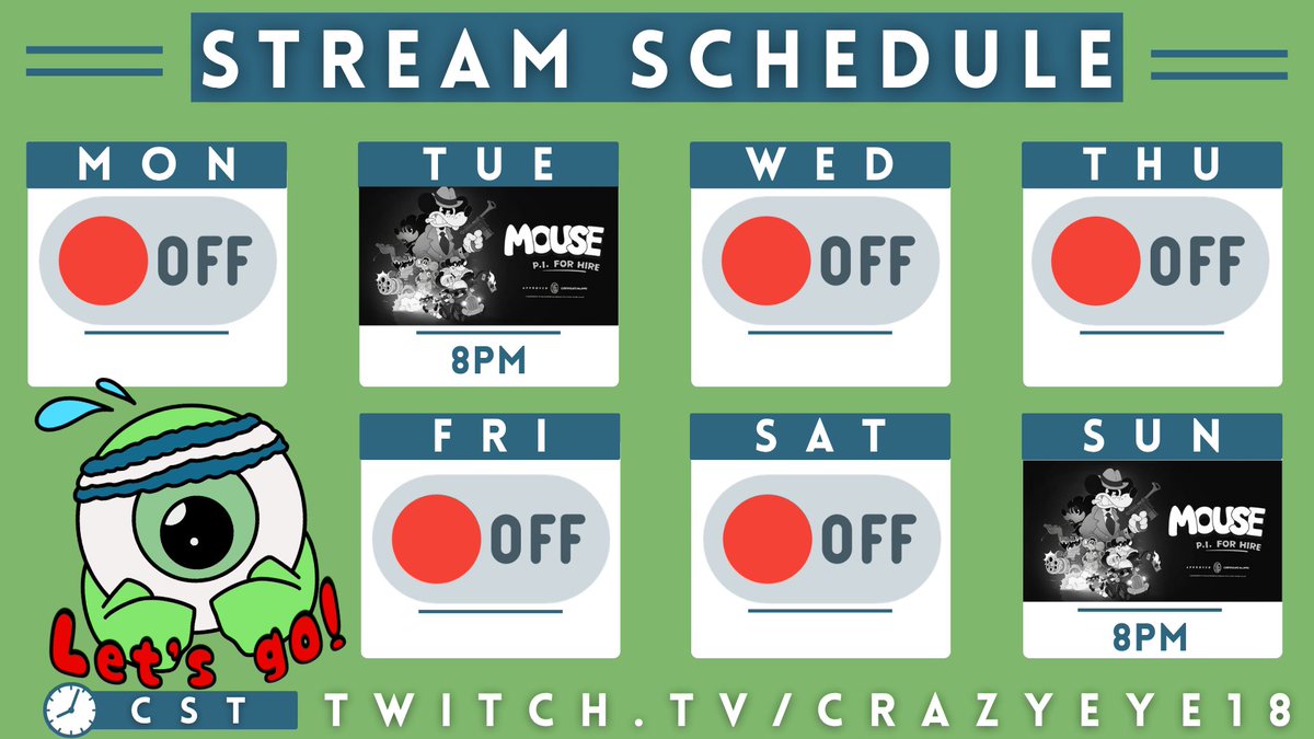 Crazyeye_18's tweet image. Tonight we return to the cheesy streets of Mouseburg. Join me as I try to uncover all the mysteries in Mouse P.I. for hire. This #Indiegame is so fun. What new leads will I find? Will the next clue connect to something bigger? Find out tonight!