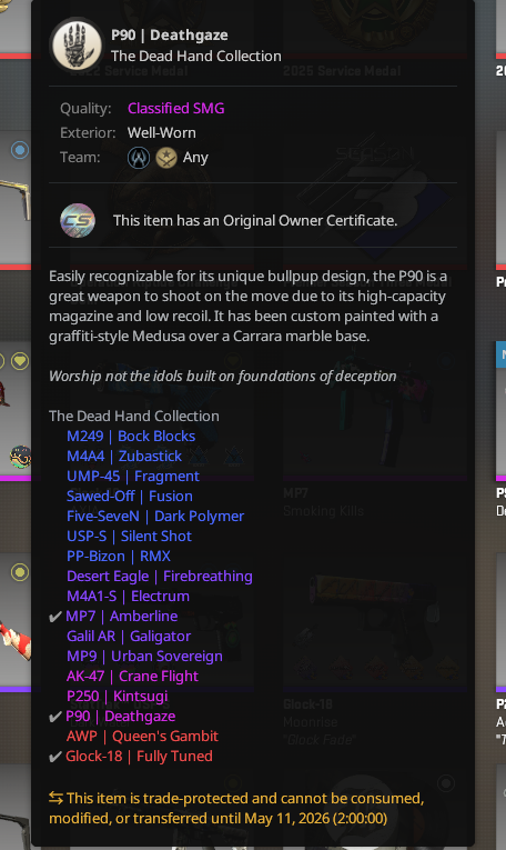 Project_Legoh's tweet photo. So today I discovered an item you buy with the terminal that has the Owner Certificate, WILL stay with you if you trade it to someone and trade it back. The test was correct, I am happy https://t.co/lUw9rAtdzJ