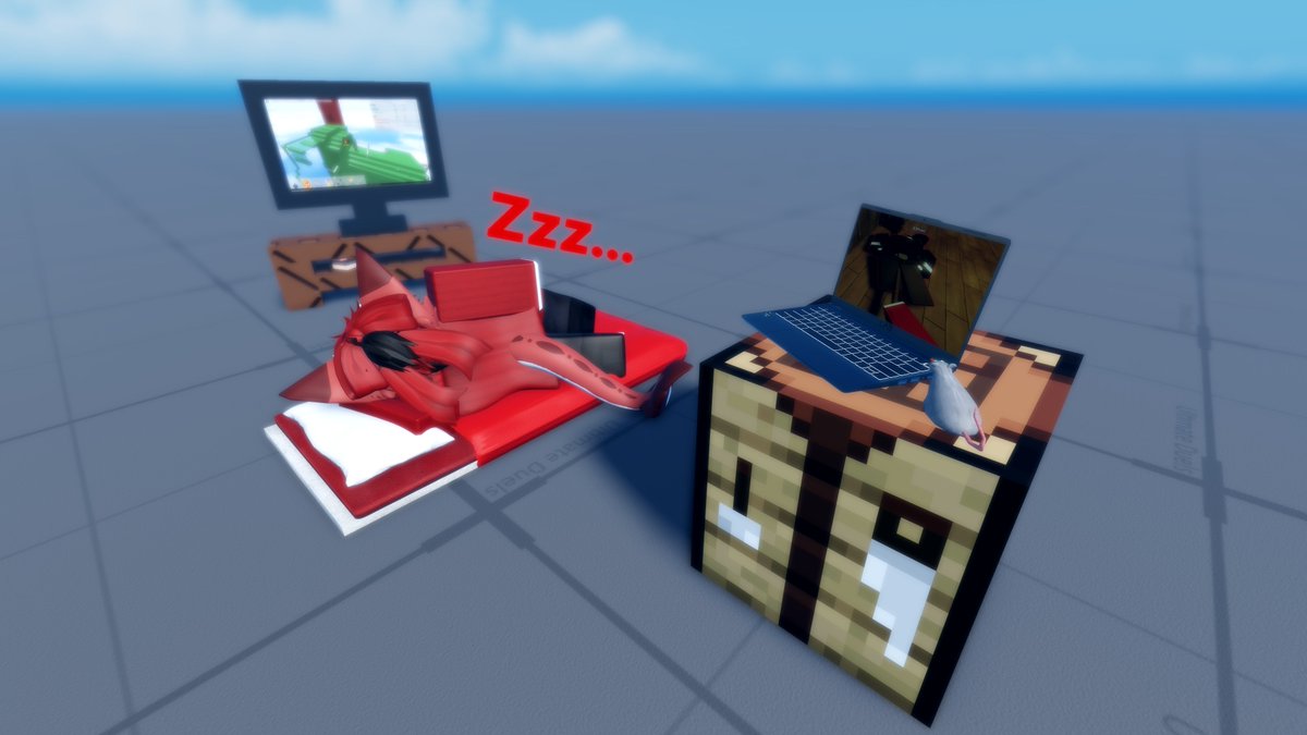 Kemonower's tweet image. ADHD + Procrastinating = Rock bottom Hell
#roblox #furry #dragon