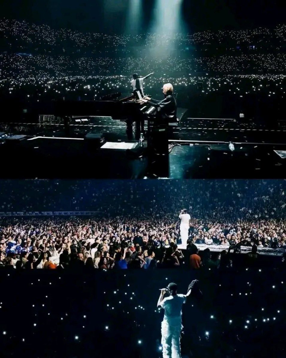MumpeseB's tweet photo. Comment se fait-il qu’il y avait plus de monde à ce concert de @GIMS qu’à celui de Fally alors qu’elle joue au Stade de France ? https://t.co/pc4PtElSfa