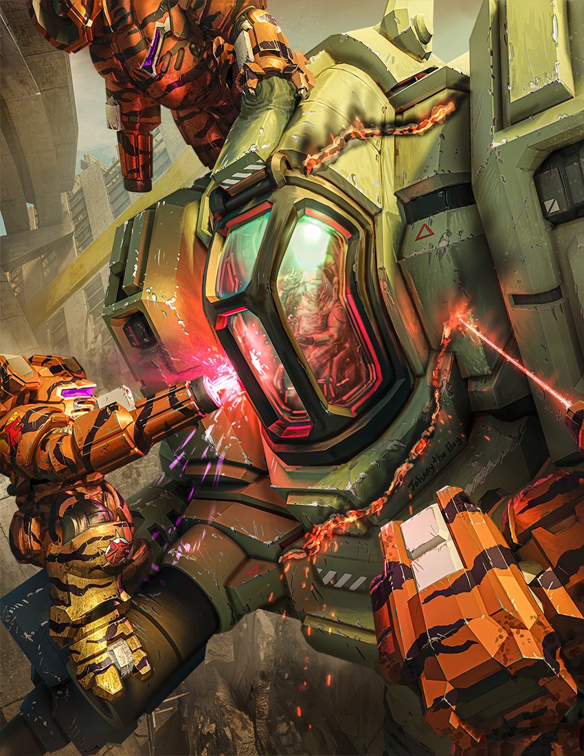 TheHappyHereti1's tweet image. When fashionable people talk about coordinating their accessories...

This is what I assume they mean...

#battletech