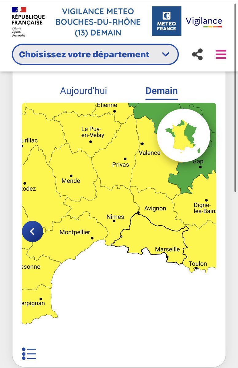 Préfet de la région Provence-Alpes-Côte d'Azur tweet media