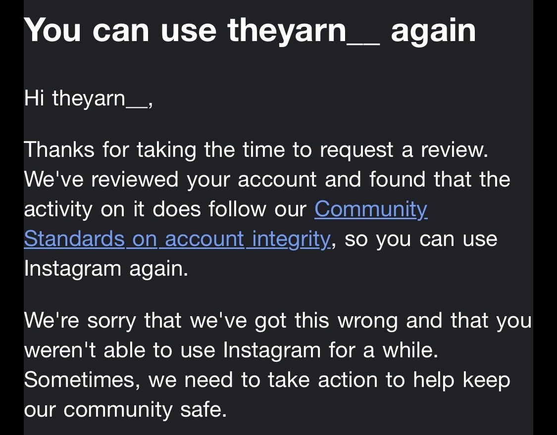 The Yarn tweet media