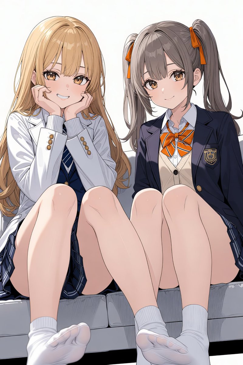sktGT1016's tweet photo. おはようございます、今日はみどりの日ですね、ですよね！
今日もよろしくお願いします🎵

月曜が祝日でニヤニヤしてる姉妹さん
「誰のお祝いの日？みどり？って五月みどり？？」

SFW Illustration 
#AIart️️️️️️️️️️️️️️️️️️️️️️️️️️️️️️️️️️️️️️️️️️️️️️️️️️️ #AIイラスト