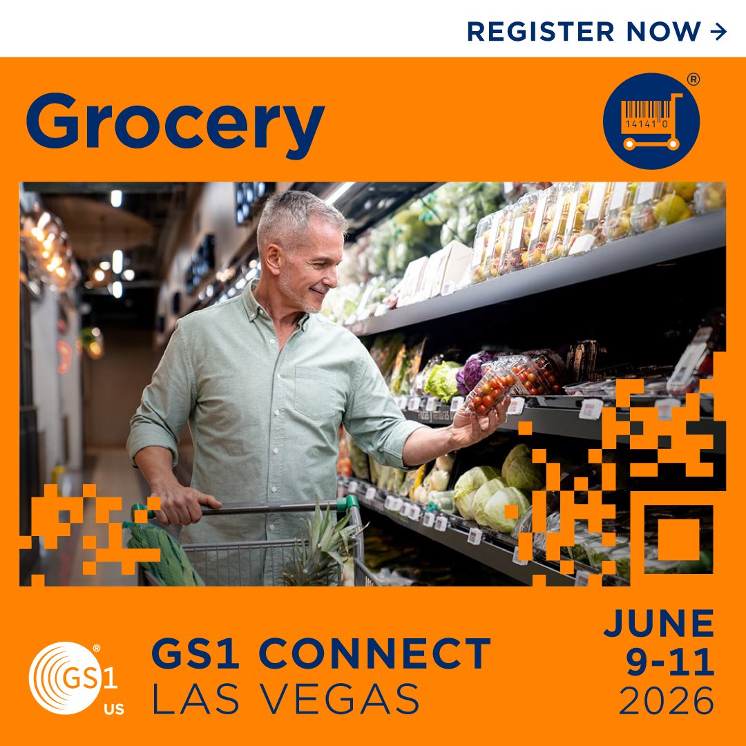 GS1Connect's tweet image. Find #supplychain success recipes at #GS1Connect26. Our Grocery and Foodservice Tracks will offer multiple sessions on the importance of #data accuracy, supplier collaboration, and effective #traceability in #FSMA Rule 204 requirements. Learn more: bit.ly/4hJRxvG