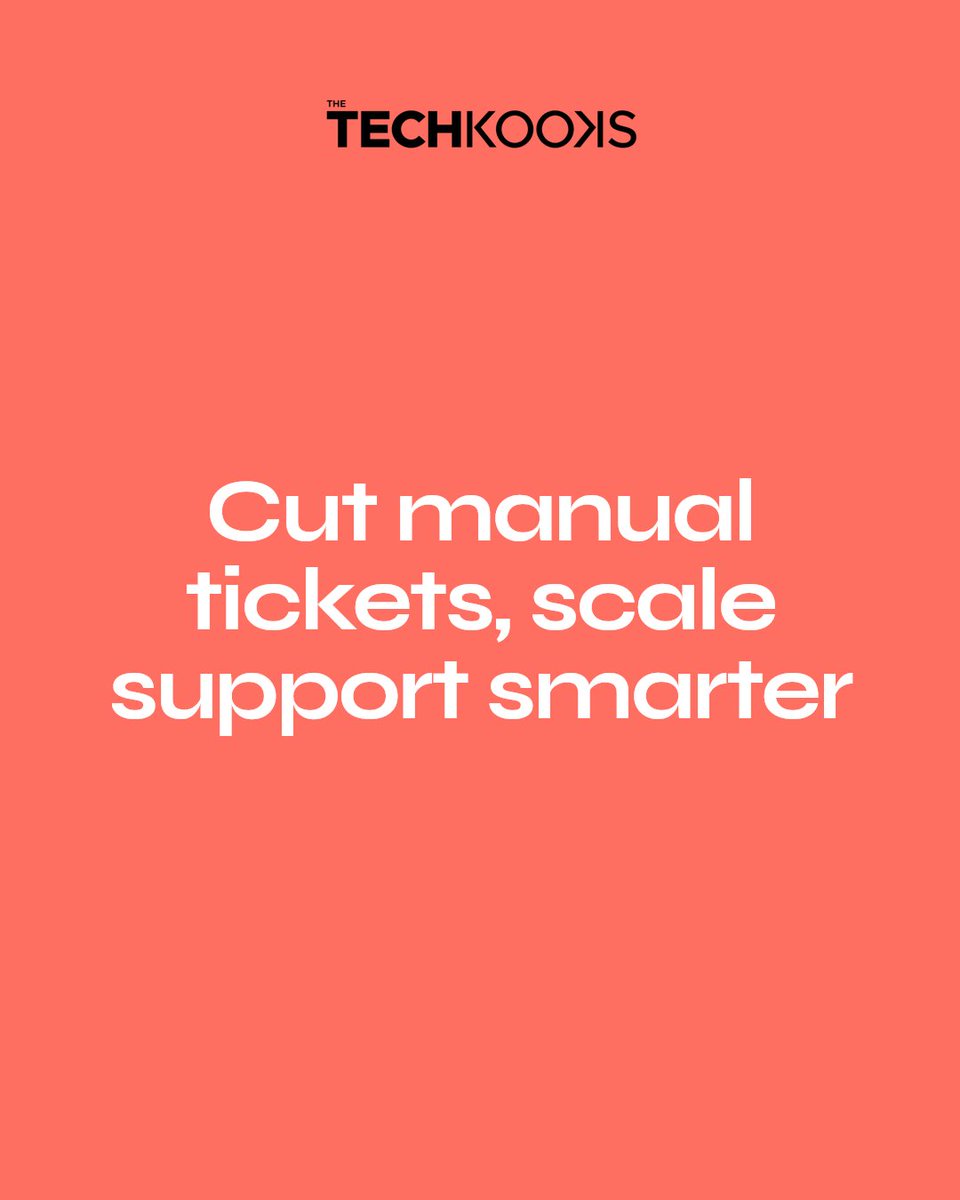 thetechkooks's tweet image. Adding AI to your support systems doesn't mean more complexity. It means fewer manual tickets, smarter automation, and smoother operations that scale with your business. How are you using AI to reduce support load? Comment below. #smallbusiness #IT