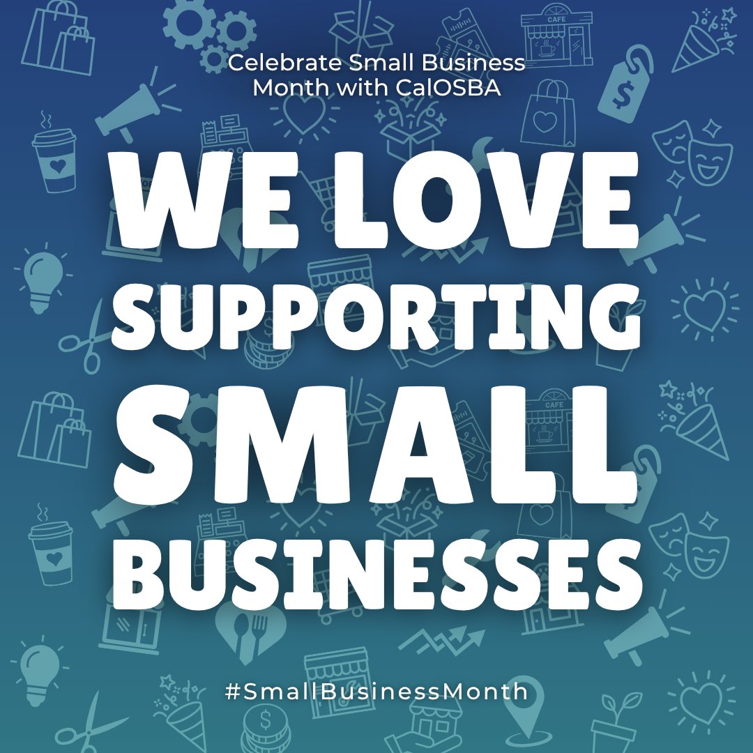 CA Office of the Small Business Advocate (CalOSBA) tweet media