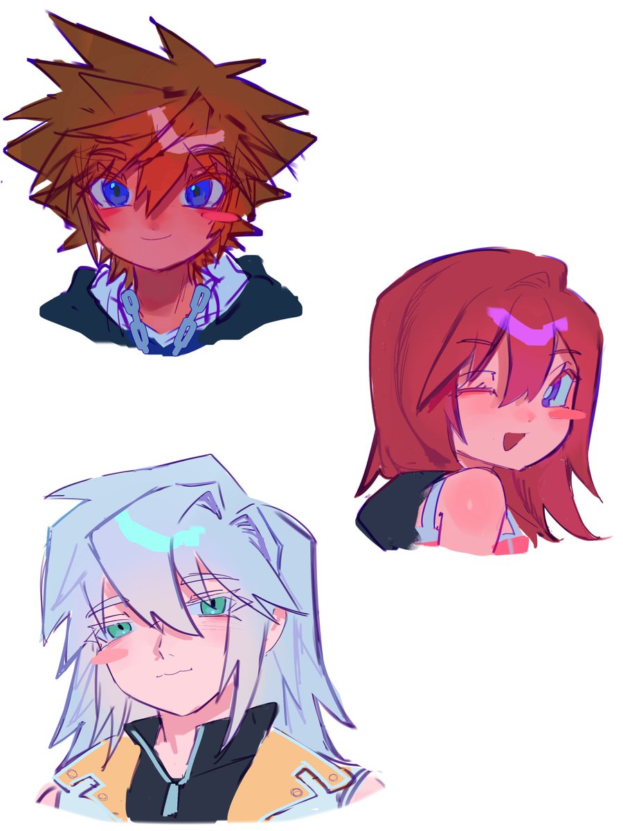 NOVANDEZYSHAX's tweet photo. #KingdomHearts
Kh2 Destiny Trio headshot https://t.co/j9fJJ0f9x4