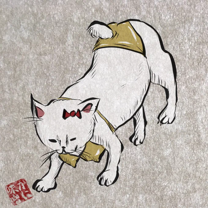 にゃおお! #GW #金ビキニ