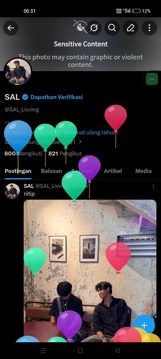 SAL_Livving's tweet photo. +1 lebih tua untuk hari ini https://t.co/ebDgBqWTGv