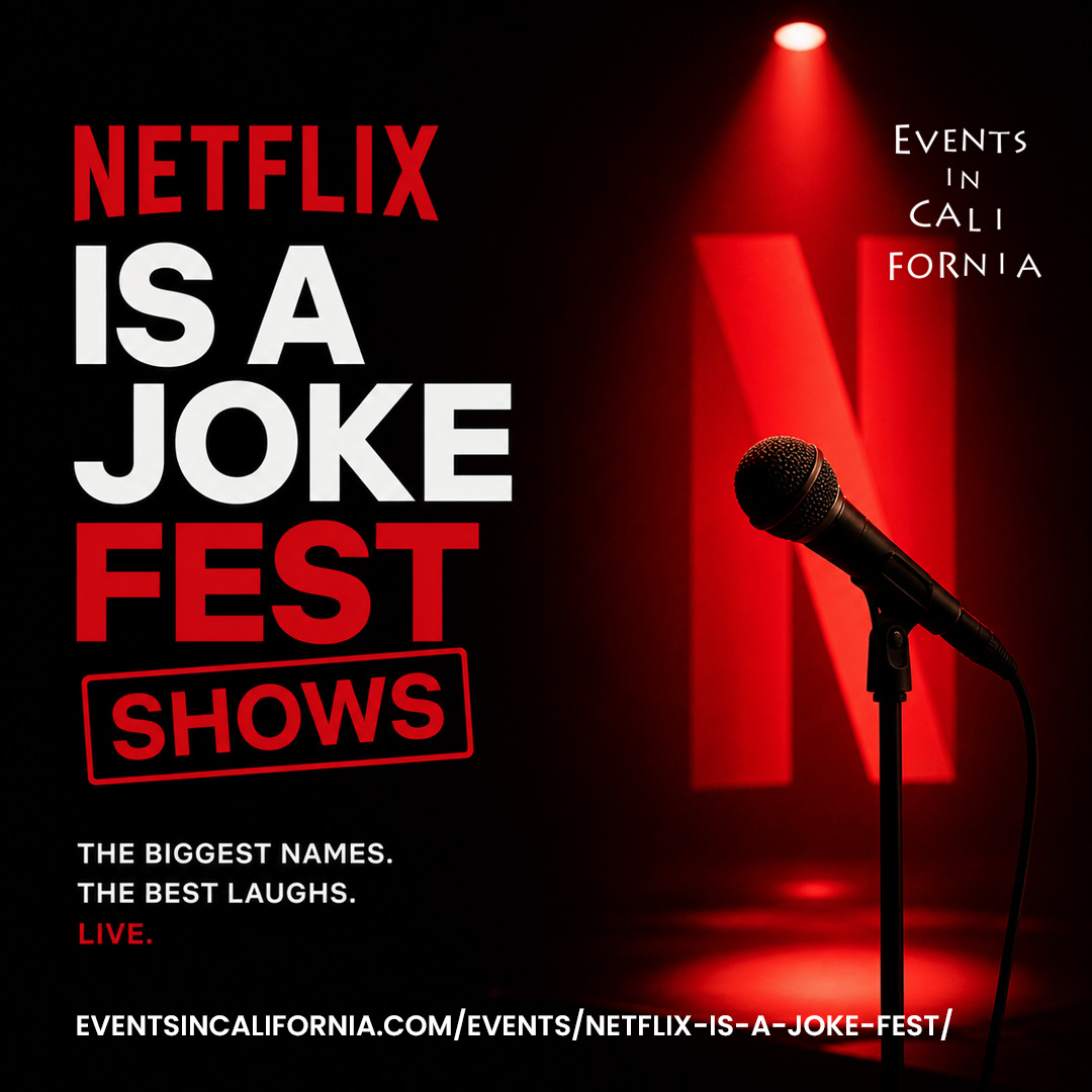 EventsInCali's tweet image. Netflix Is A Joke Fest, Los Angeles, California | The Biggest Comedy Event on Earth

#NetflixIsAJokeFest #netflixisajoke 
#comedyfestival #livecomedy #comedyweek #lacomedy #comedyfest #comedy #HollywoodBowl #losangeles #LAEvents #livenation #Netflix 

eventsincalifornia.com/.../netflix-is…