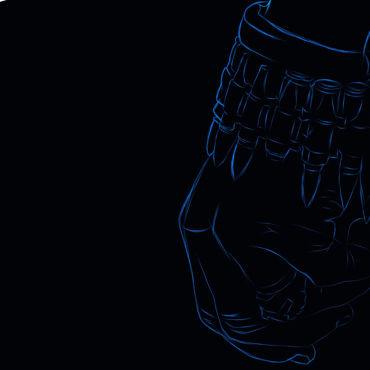 Jhaycartz's tweet image. MAY 
A month of Blueneonglow Arts Magic 🎩 ✨️ 
#blueneonglow
#Jhaycartz 
#Arts